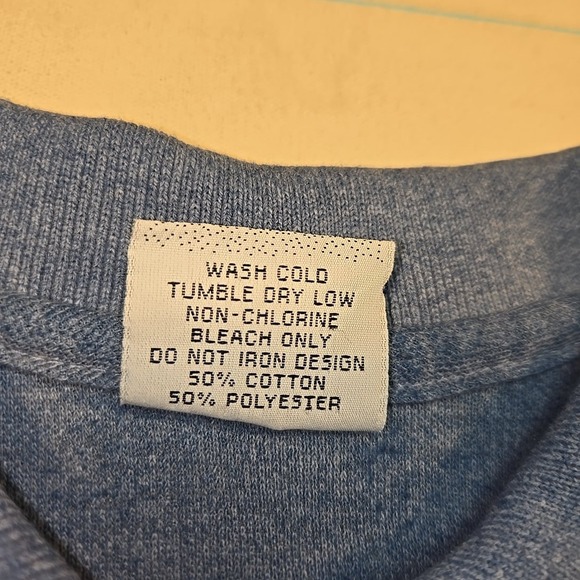 VTG 1994 ScreenMates Mens M Polo Blue Wing Ding Albuquerque NM Embroidered USA - Picture 5 of 7